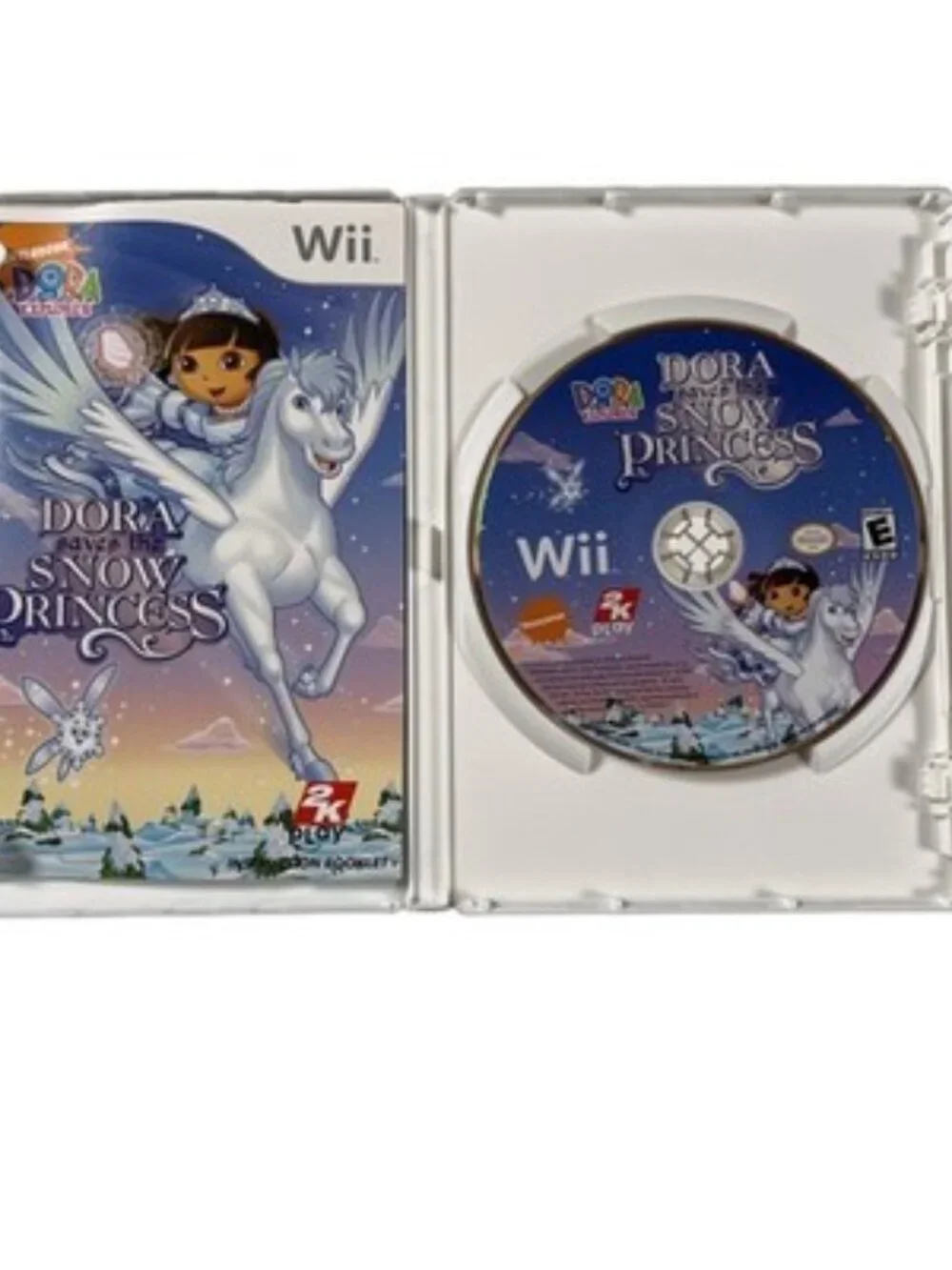 Dora Saves the Snow Princess Wii Complete in Box CIB TESTED